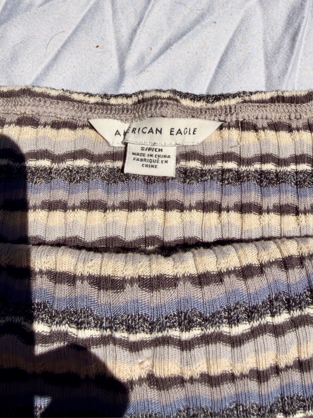 Striped Tube Top - Picture 2 of 5